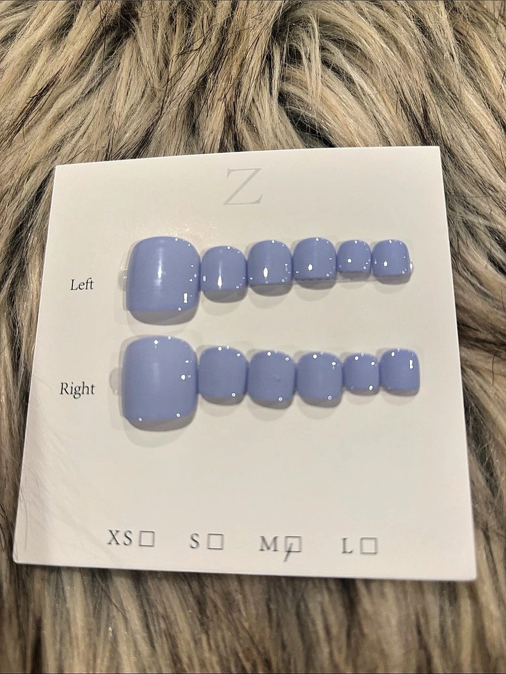 Lavender Press-On Nails